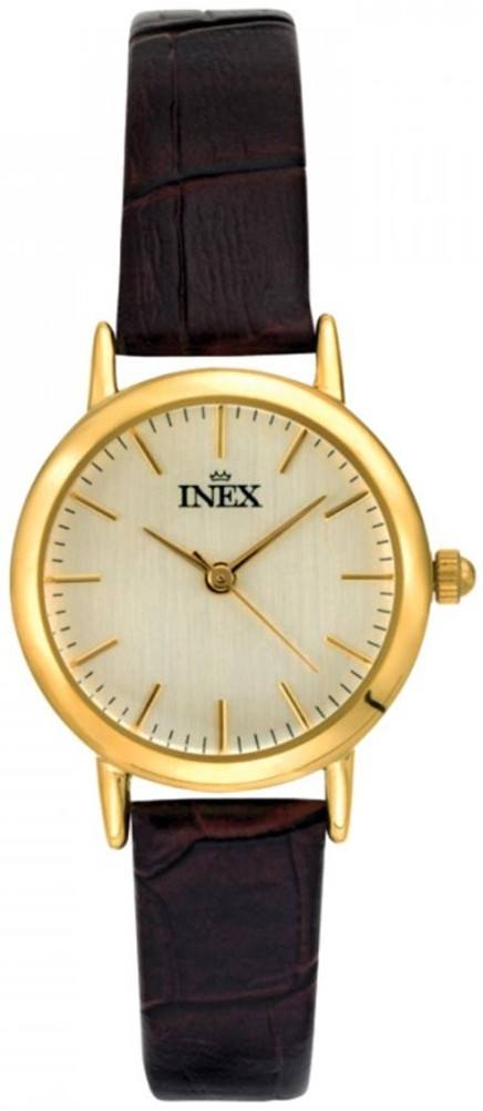 Elegant Guld Dameur A12156D7I fra Inex - Ure til kvinder