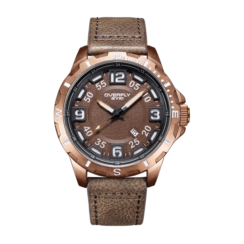 Eyki Overfly E3072L Coffee - Stilrent Herreur 47 mm