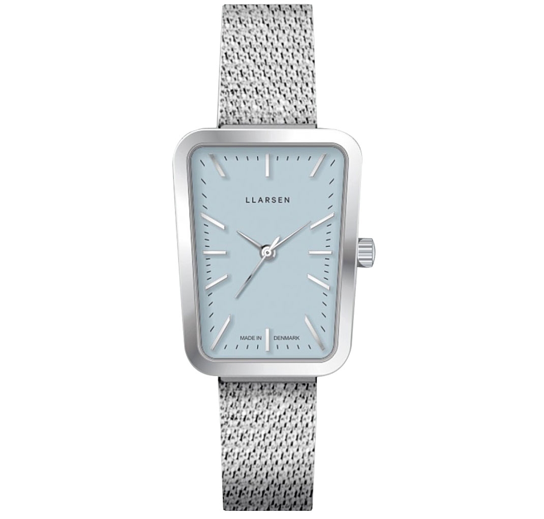 Cecilie Silver Mesh Ur fra LLARSEN - Lagersalg!