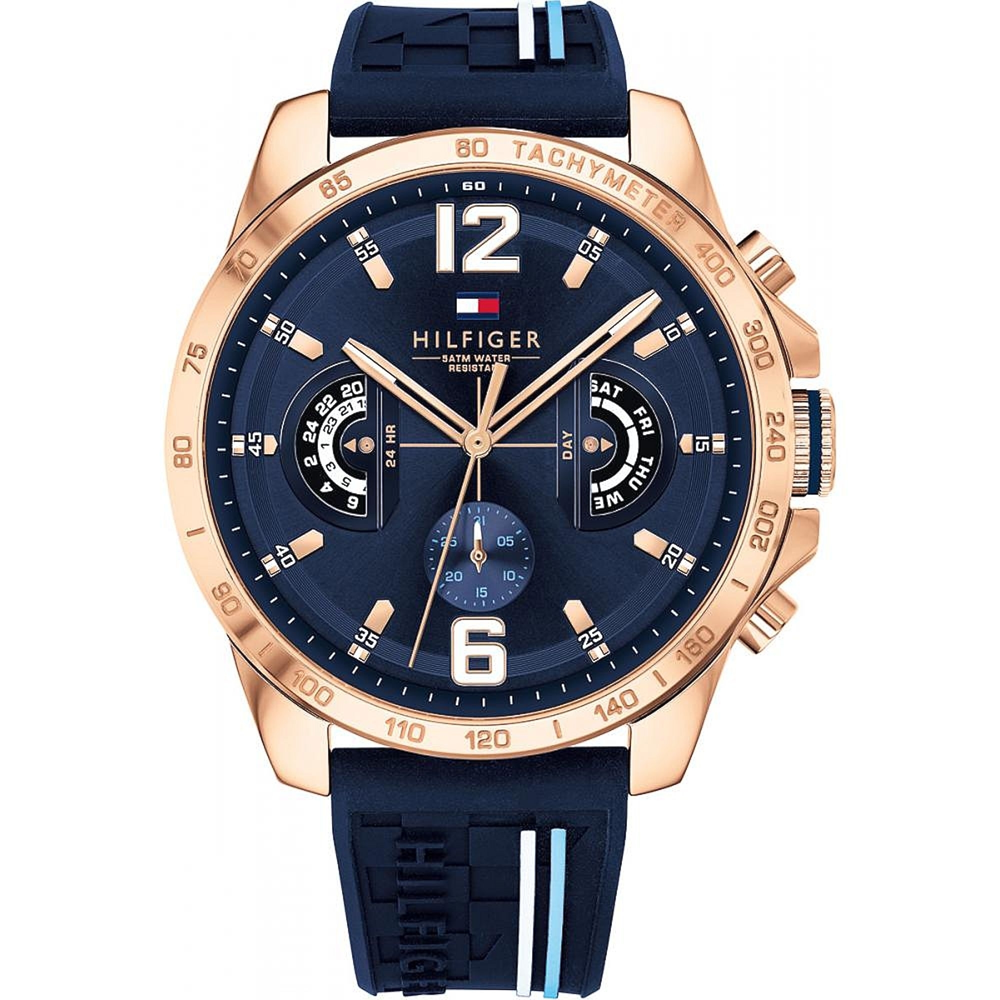 Decker Rosegold Kronograf Ur fra Tommy Hilfiger